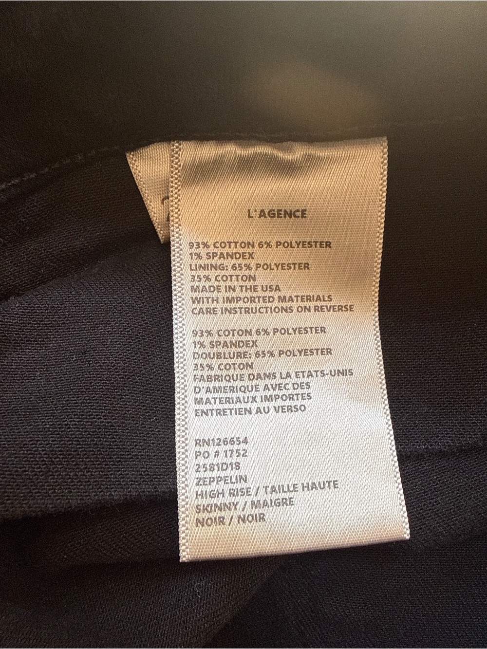 Zeppelin High Rise Skinny Jeans - Picture 6 of 6